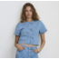 Hosbjerg Bailey Denim Top Light Blue