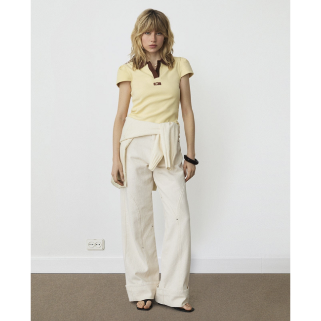 Laagam Erya Polo T-shirt Butter