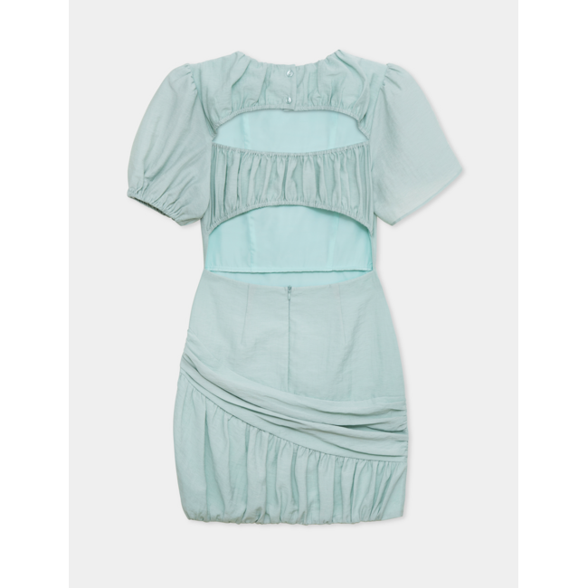Laagam Carina Short Dress Light Blue