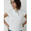Laagam Melani Asymmetric Blouse White