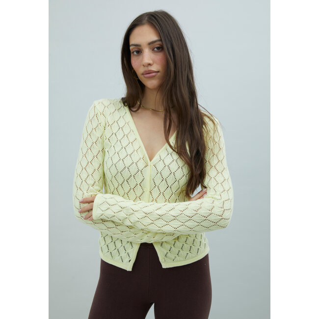 House of Sunny Vanilla Peggy Cardi Butter