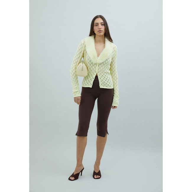 House of Sunny Vanilla Peggy Cardi Butter