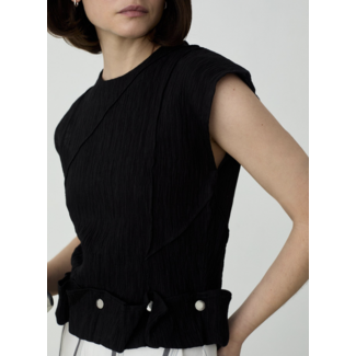 Laagam Zania Top Black