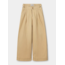 Laagam Smith Tailored Pants Beige