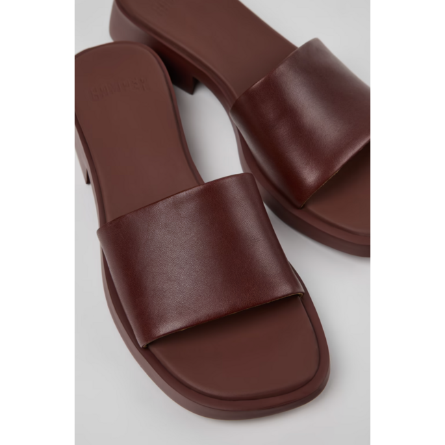Camper Dana Sandals Burgundy