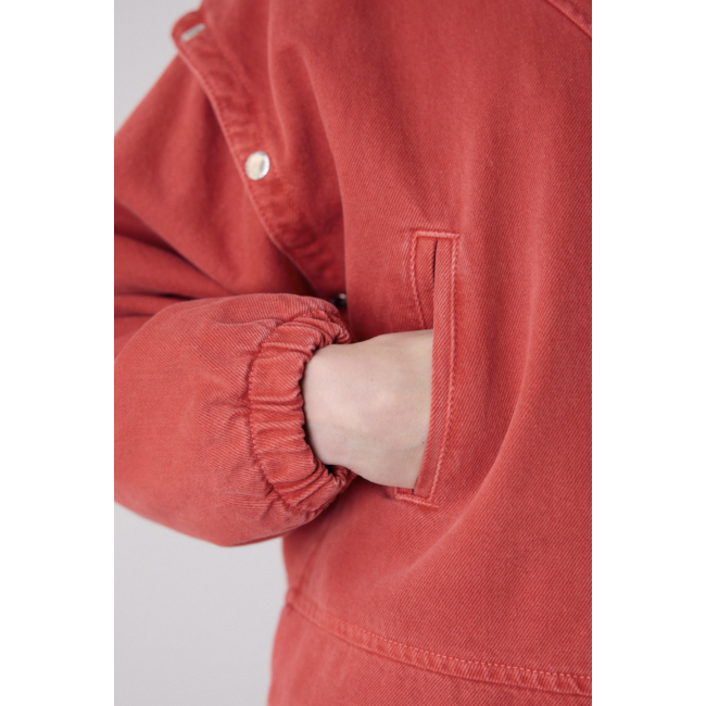 Macabla Detachable Jacket Red