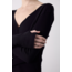 SEASONS BY MACABLA Ribbed Cardigan Black