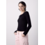 Macabla Overlay Top Black