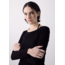 Macabla Overlay Top Black