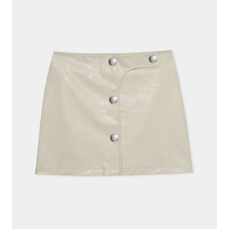 Laagam Lena Mini Skirt Ecru