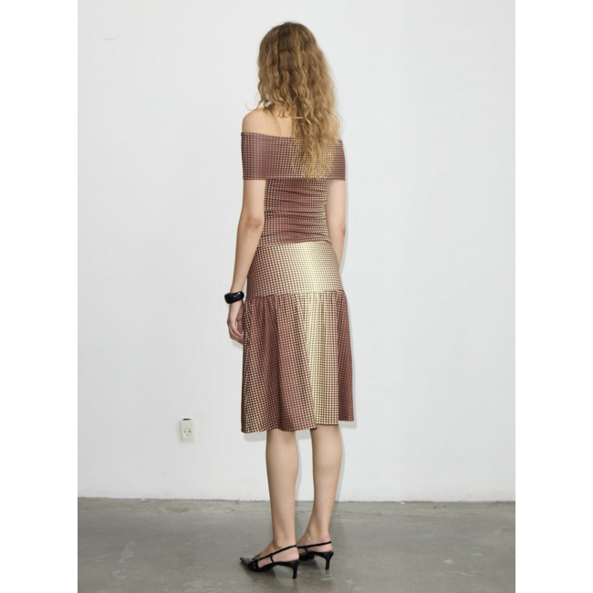 Hosbjerg Bria Top Polka Dot Print