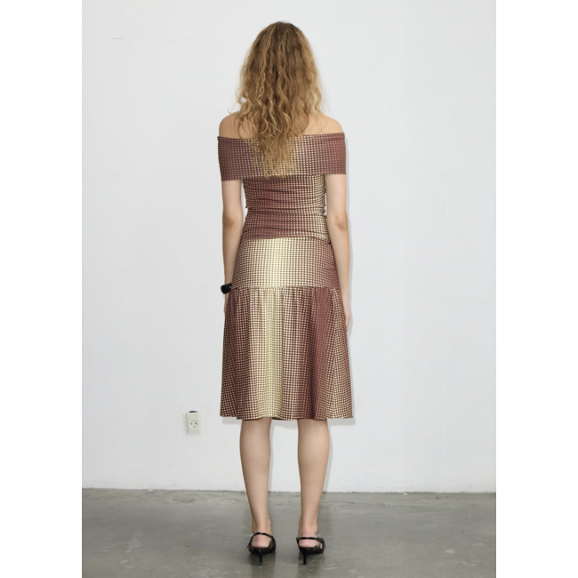 Hosbjerg Bria Top Polka Dot Print