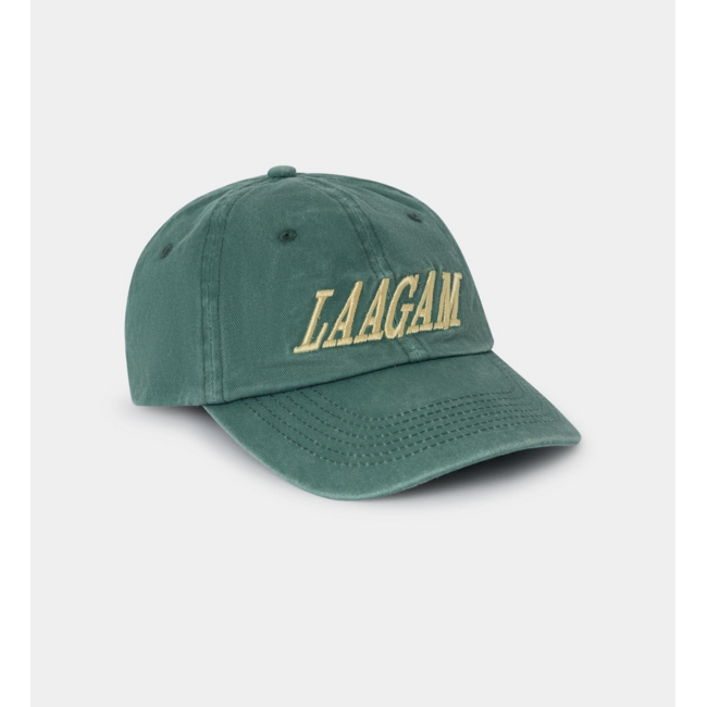 Laagam Embroidered Logo Cap Green