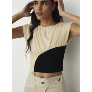 Laagam Gemini Draped Top