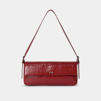 Laagam Miranda Braided Bag Red