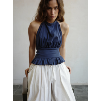 Susmie's Palmer Top Blue