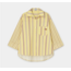 Laagam Caos Poplin Shirt Striped Butter