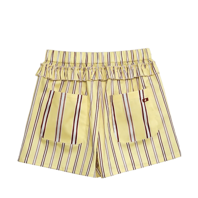 Laagam Caos Poplin Boxer Striped Butter