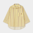Laagam Caos Poplin Shirt Striped Butter