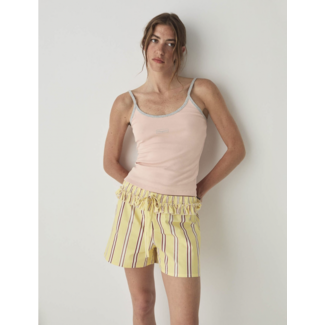Laagam Caos Poplin Boxer Striped Butter