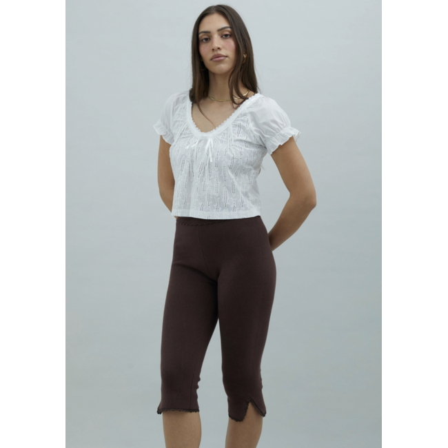 House of Sunny Sea Breeze Cotton Top Ivory