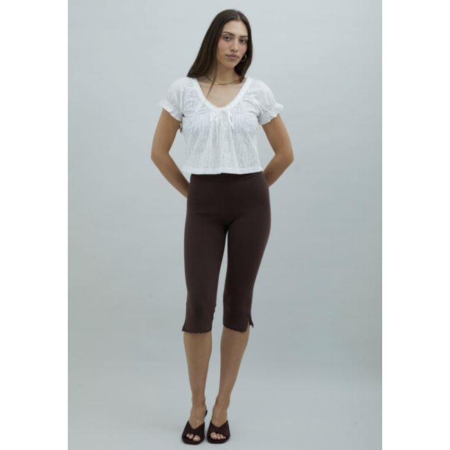House of Sunny Sea Breeze Cotton Top Ivory