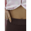 House of Sunny Classic Capri Pants Coffee