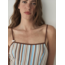 Laagam Mirel Dress Striped Ecru