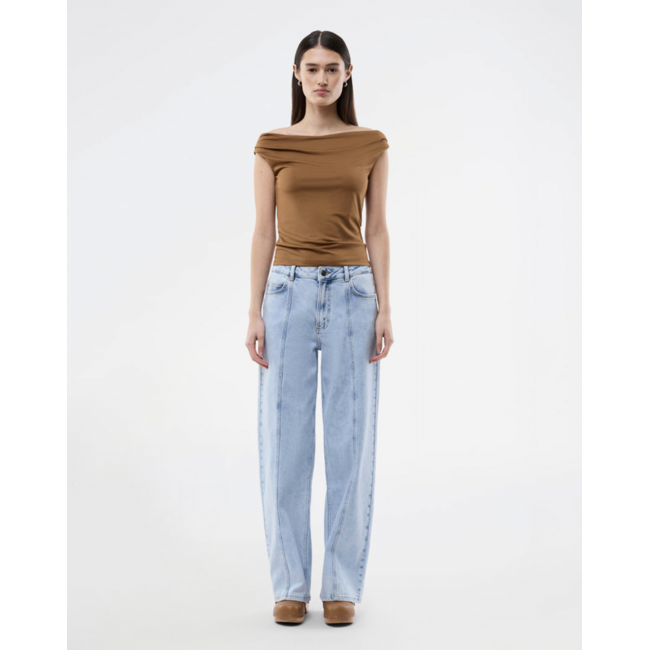 Modström HimaMD Off-shoulder Top Nuthatch