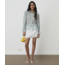 Laagam Naelia Rushed Shirt Light Blue