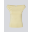 Modström HimaMD Off-shoulder Top Double Cream