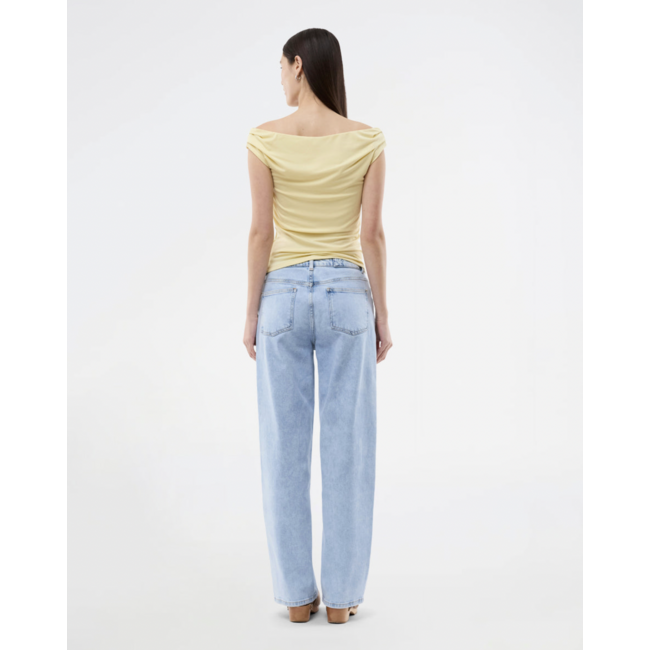 Modström HimaMD Off-shoulder Top Double Cream