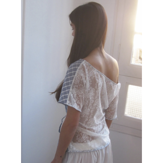 Susmie's Azucena Top Blue