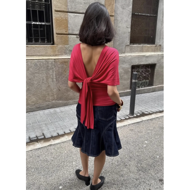 Susmie's Isabela Top Red