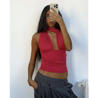 Susmie's Isabela Top Red