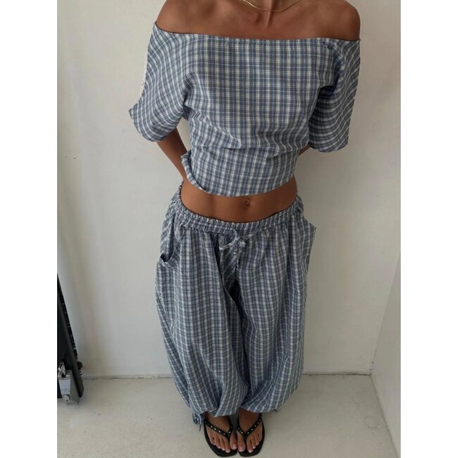 Susmie's Azucena Top Blue