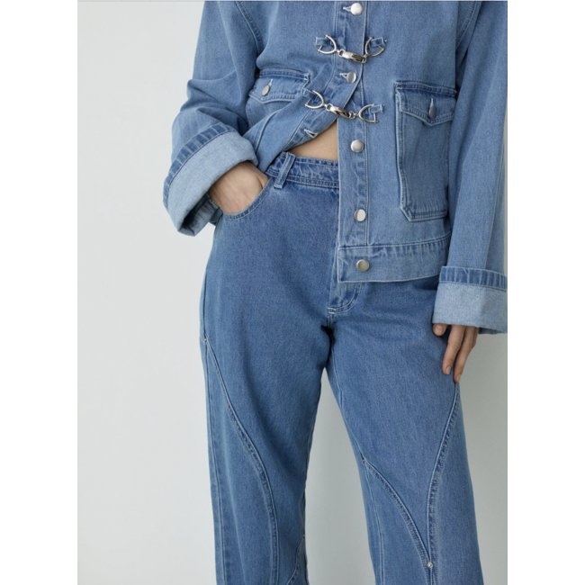 Laagam Dallas Denim Jeans Light Blue