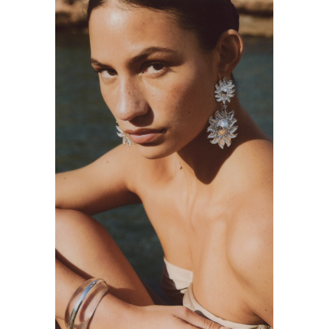 MOLIANE Sunset Earrings Silver