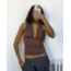 Susmie's Isabela Top Brown