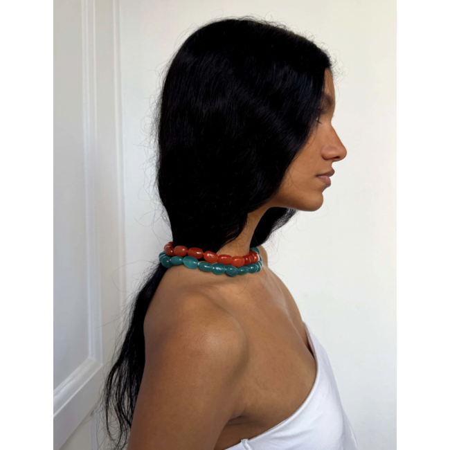 Susmie's Blossom Necklace Apricot
