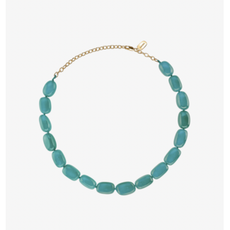 Susmie's Blossom Necklace Aqua
