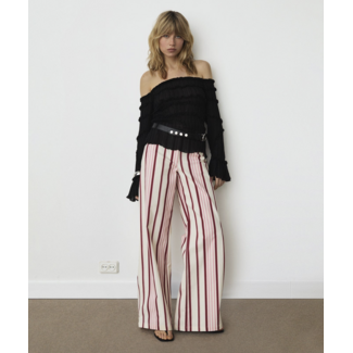 Laagam Petra Textured Blouse Black