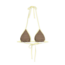 MOSJ Atelier Coco Bikini Top Brown
