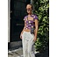 Susmie's Lotus Florida Top Purple Yellow