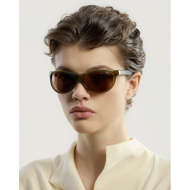 Corlin Lynne Sunglasses Olive Brown