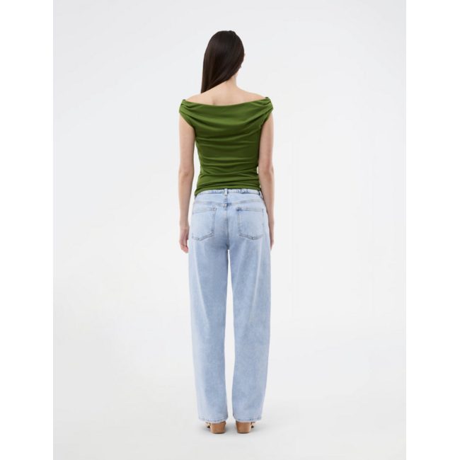 Modström HimaMD Off-shoulder Top Twist of Lime