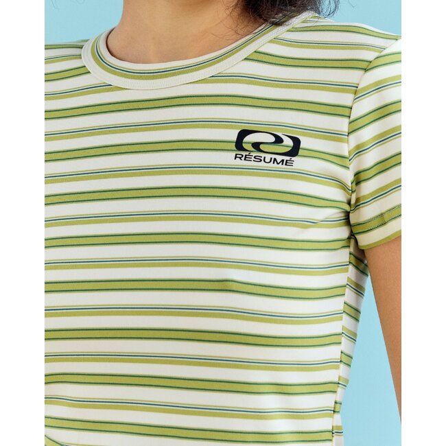 Résumé NicoleRS Tee Green Stripe