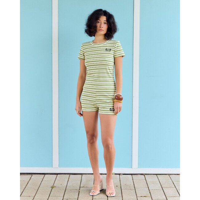 Résumé NicoleRS Shorts Green Stripe