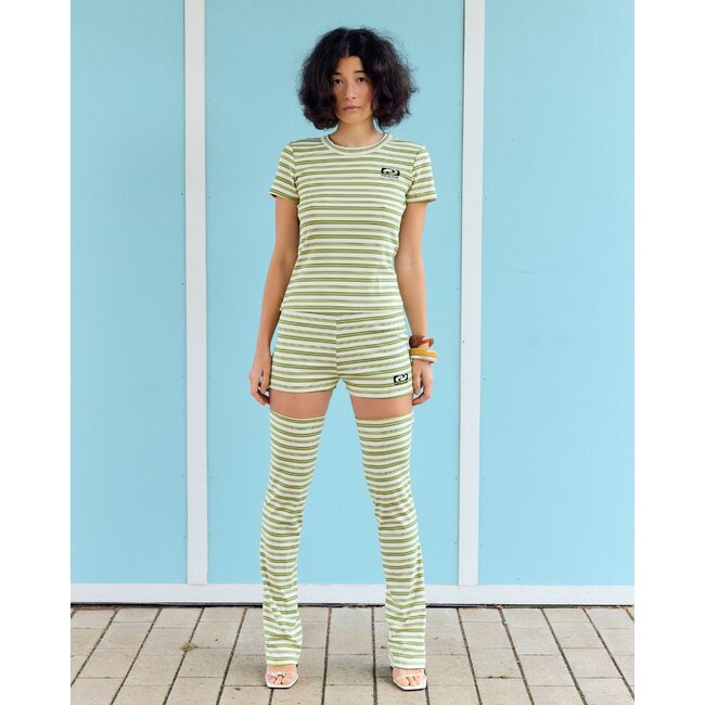 Résumé NicoleRS Legwarmers Green Stripe