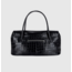 SILFEN Studio Palma Leather Croco Bag Black